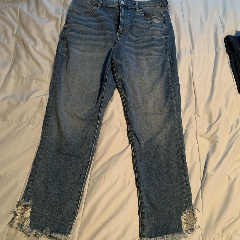 American Eagle Curvy Super Hi-Rise Jegging Crop